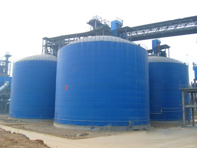 城固水泥钢板库改造