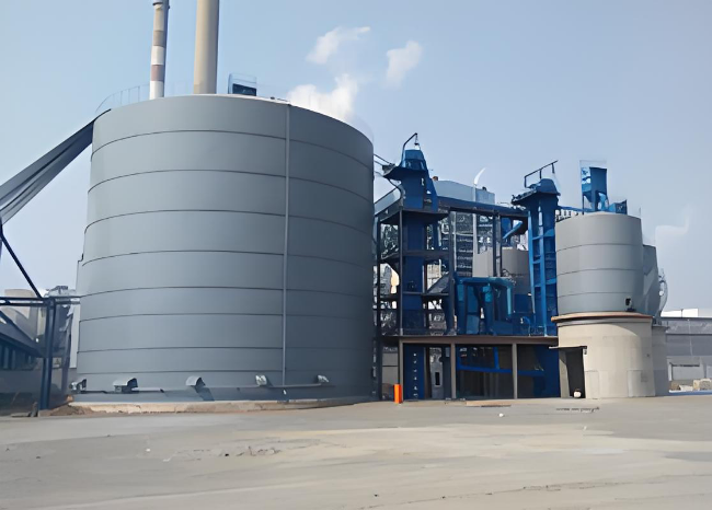 城固1万吨钢板仓